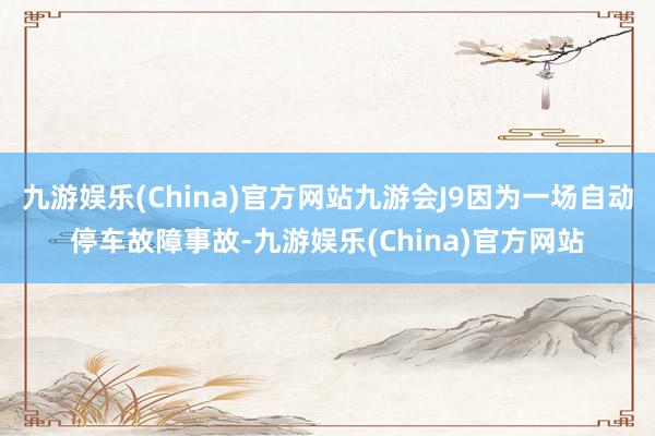 九游娱乐(China)官方网站九游会J9因为一场自动停车故障事故-九游娱乐(China)官方网站