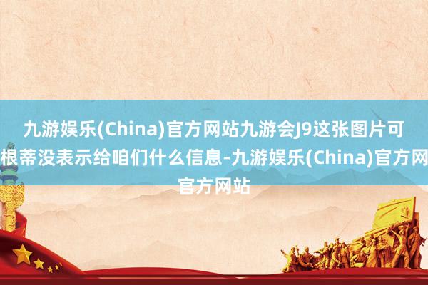 九游娱乐(China)官方网站九游会J9这张图片可能根蒂没表示给咱们什么信息-九游娱乐(China)官方网站