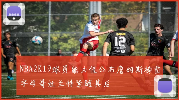 NBA2K19球员能力值公布詹姆斯榜首字母哥杜兰特紧随其后