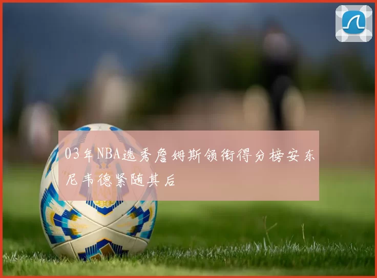 03年NBA选秀詹姆斯领衔得分榜安东尼韦德紧随其后