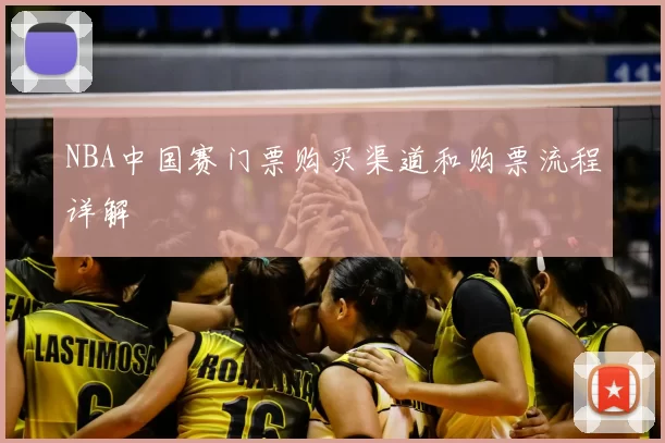NBA中国赛门票购买渠道和购票流程详解