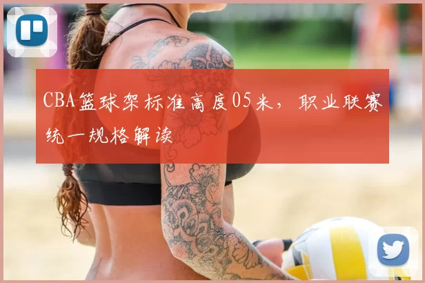 CBA篮球架标准高度05米，职业联赛统一规格解读